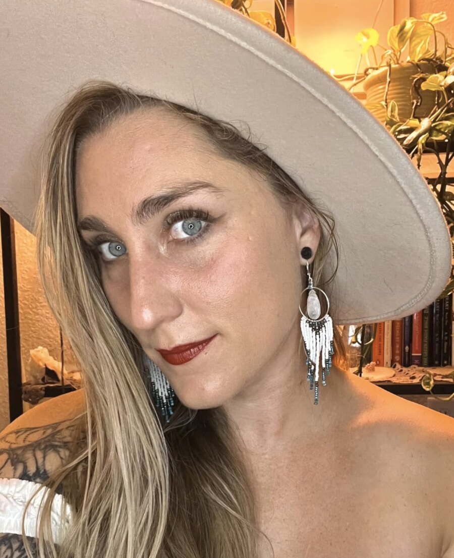 Samantha Emmitt, licensed esthetician and massage therapist at Petals & Pine Wellness